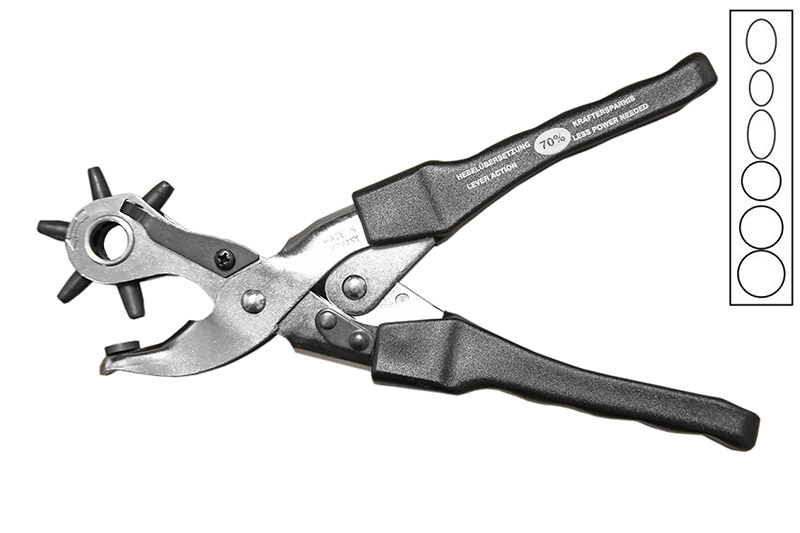 Lochzange_oval_C Selzer Compound Action - Revolving Punch (OVAL Belt Option 3)