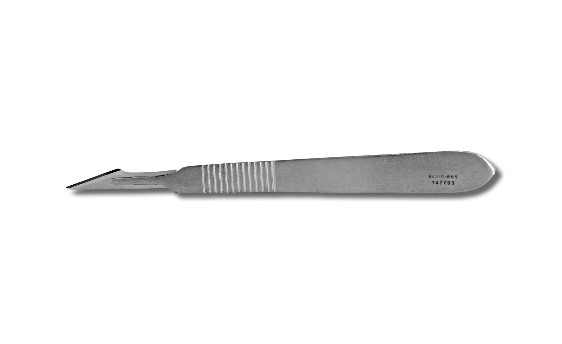 Stainless Steel Scalpel Handle (#3) incl. 1 Blade