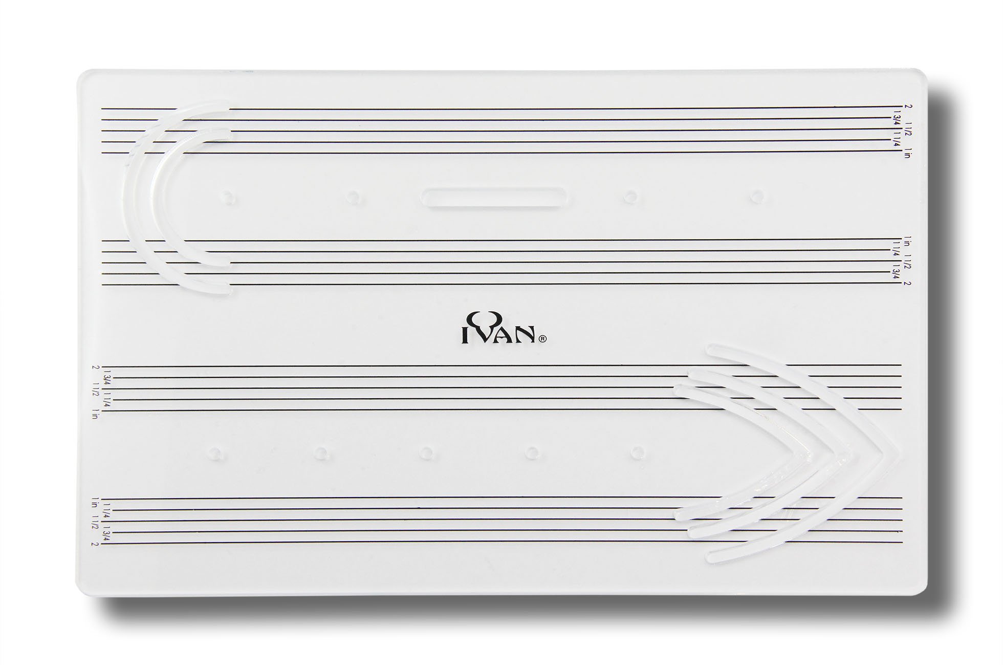 Strap Ends Template Stencil