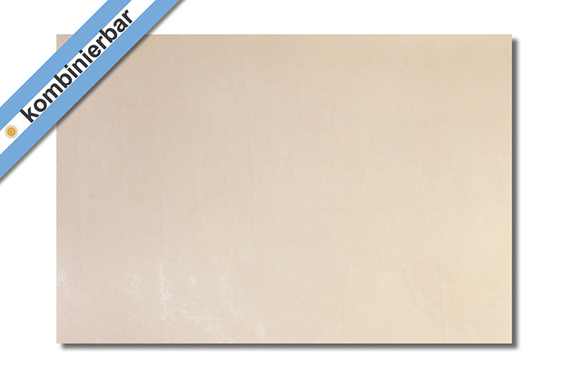 Leather - piece of shoulder 0,6 - 0,8 mm natural