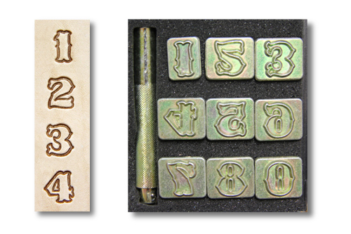 2263_0 Stamp Set "Numbers"