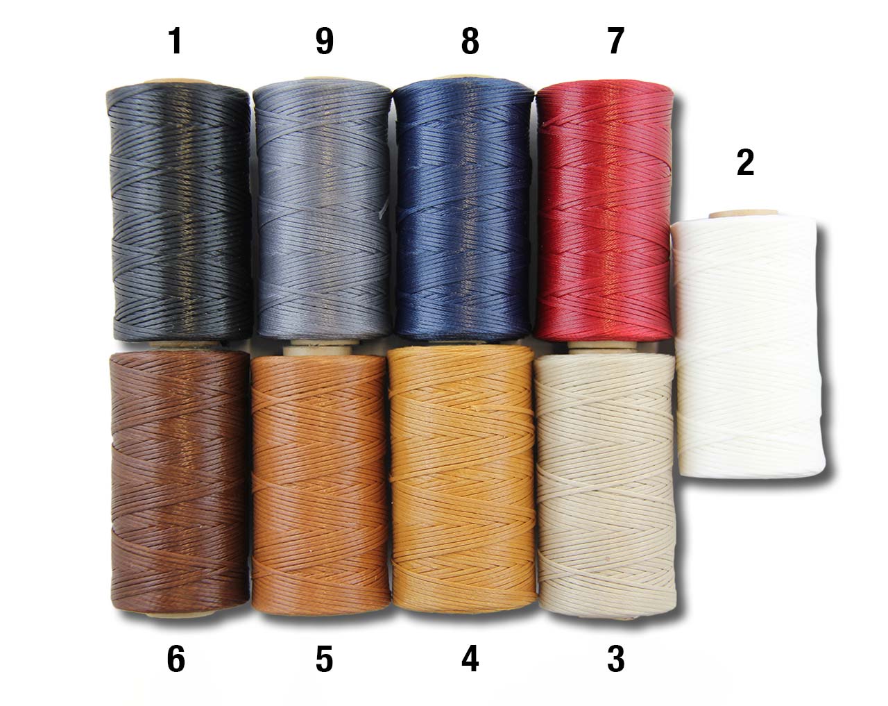 WY_TWX100-01 Polyester Thread - Reel 100 m (flat)