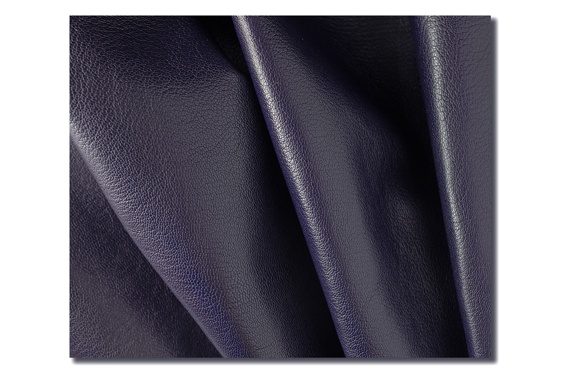 Goat - Lining Leather ( darkblue / 0,8 - 0,9 mm) - 0,46 m² Goat - Lining Leather ( darkblue / 0,8 - 0,9 mm) - 0,46 m²