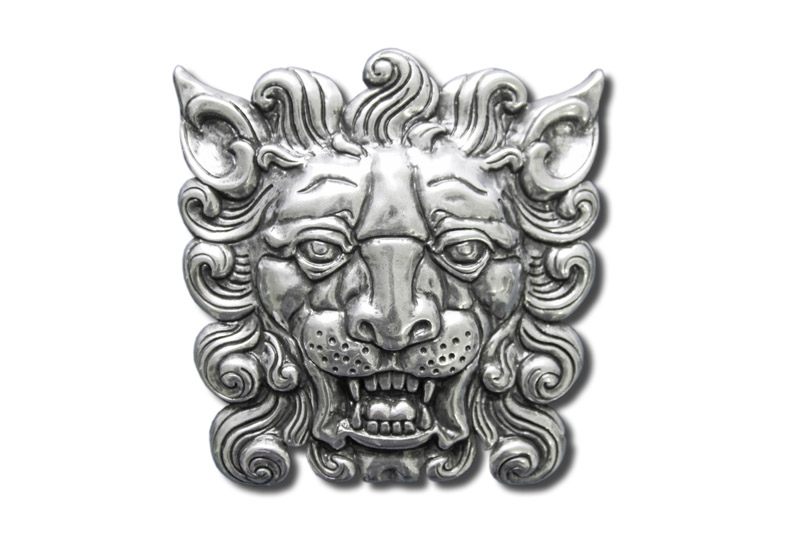 IMG_0261 Belt Buckle, Motif – Lion Head