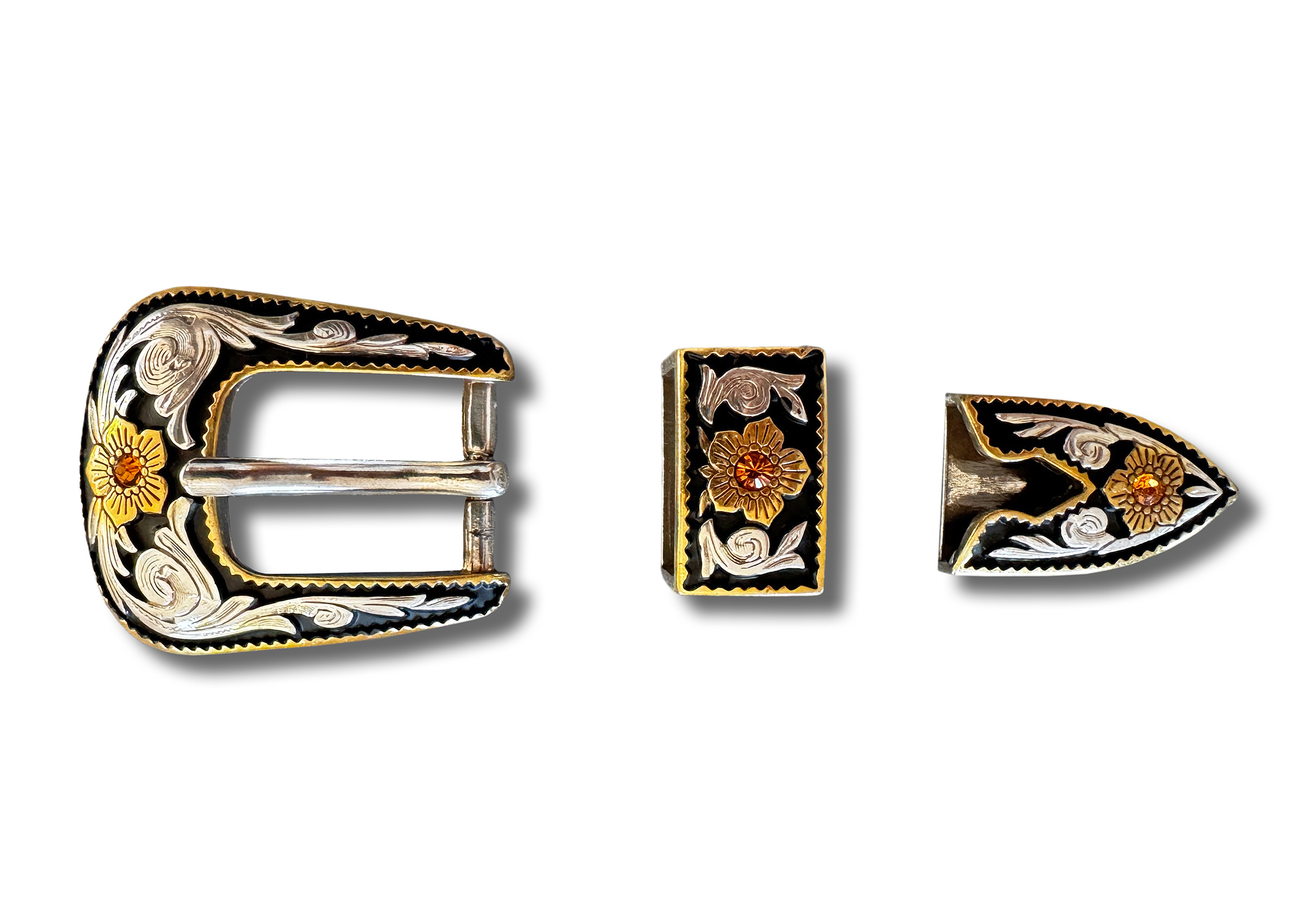 Amber Canyon – Belt Buckle Set, colored